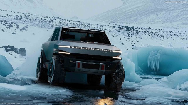 Gac Pickup 01 - хорошая копия Cybertruck