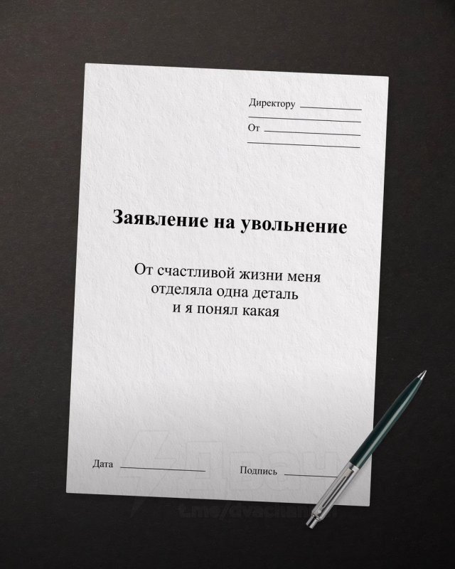 Забавные и жизненные шаблоны формулировок для увольнения