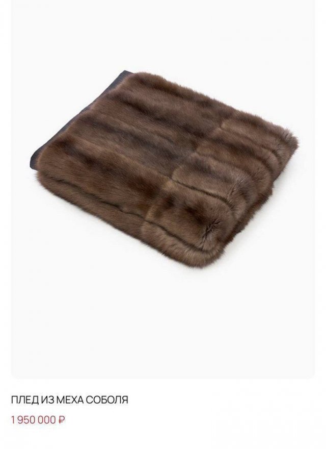 Если сильно замерзли, не беда - плед из меха соболя вам поможет Если сильно замерзли, не беда - плед из меха соболя вам поможет