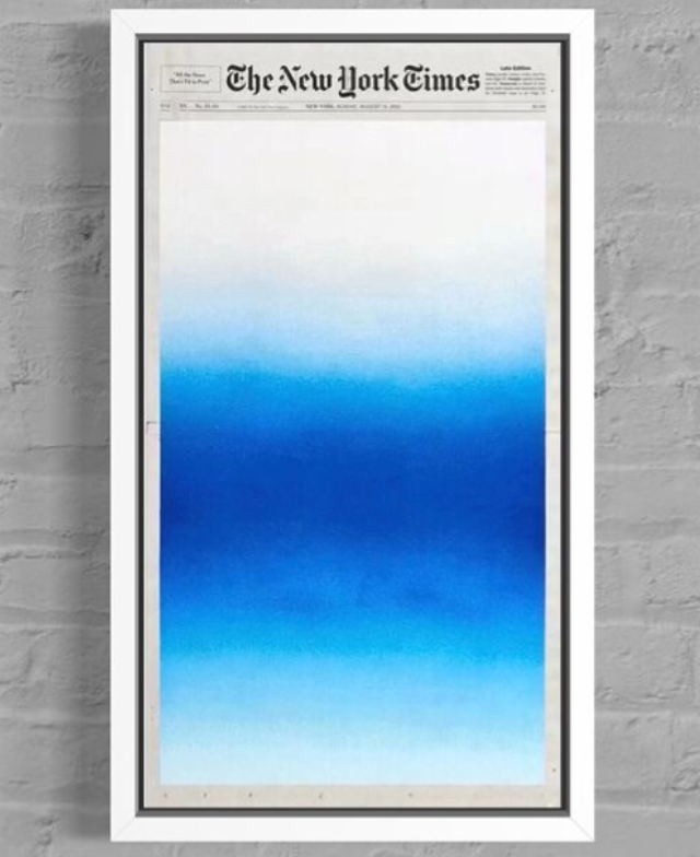 Закаты на страницах газет