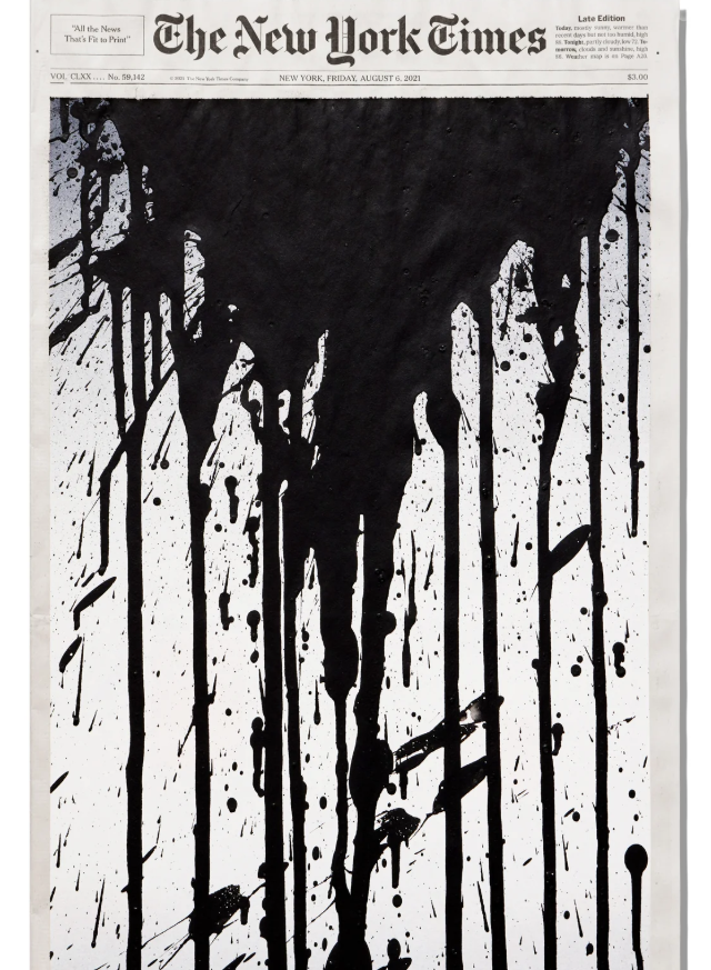 Закаты на страницах газет