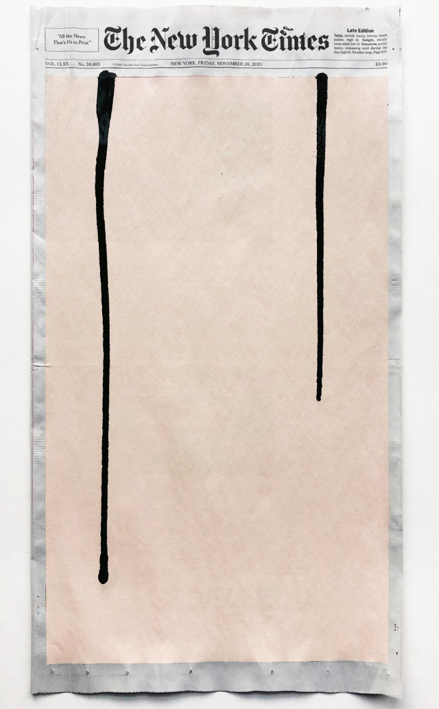 Закаты на страницах газет