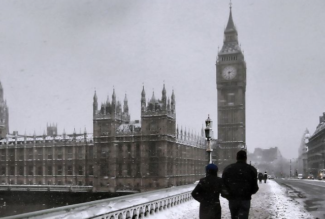 Зима в разных городах