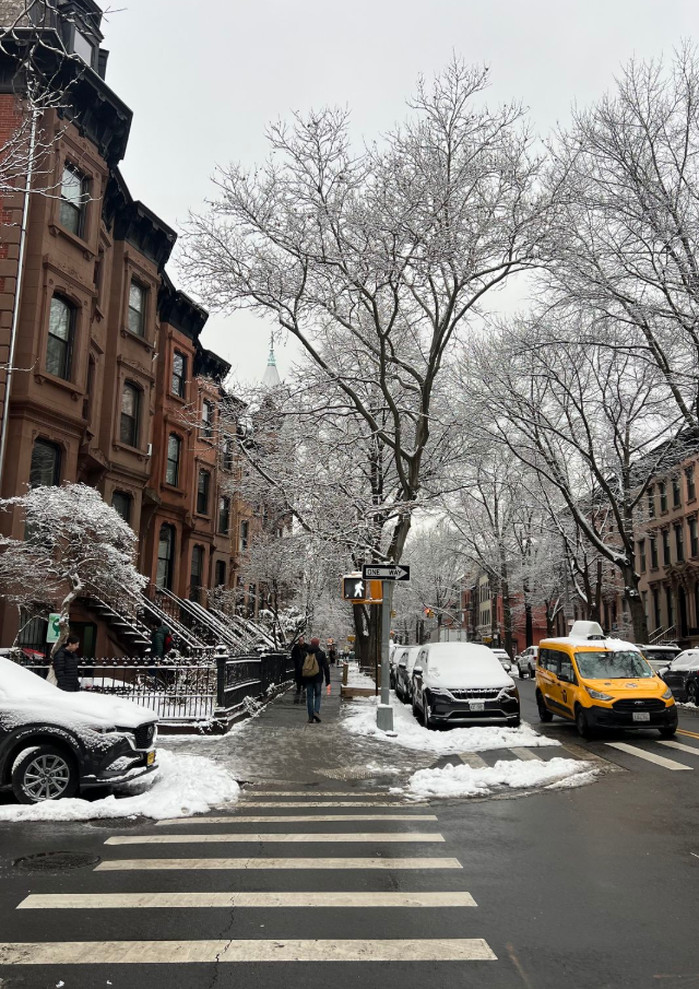 Зима в разных городах