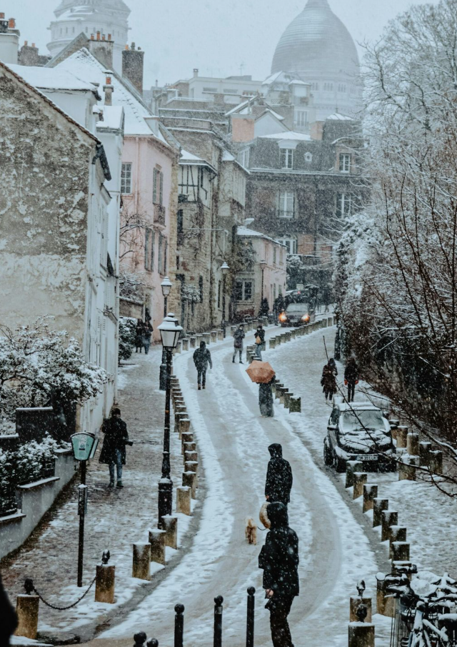 Зима в разных городах