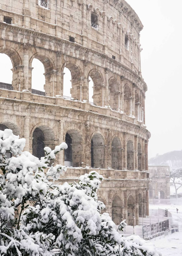 Зима в разных городах