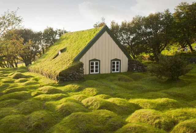 Дома, как в "Хоббите", в реальной жизни.