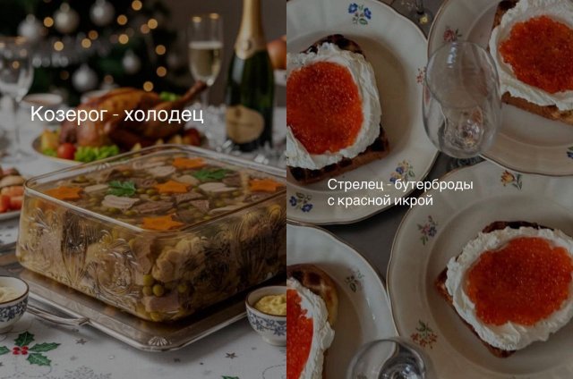 Какое вы новогоднее блюдо по знаку зодиака