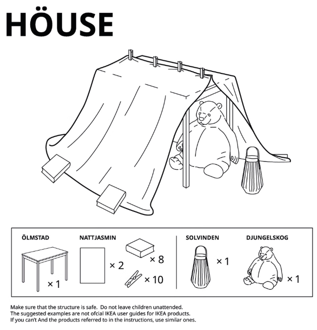Крепости от IKEA