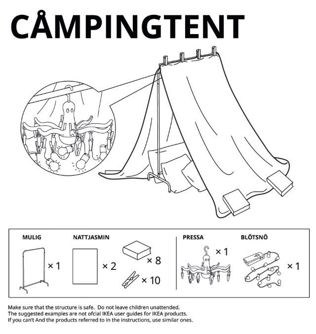 Крепости от IKEA