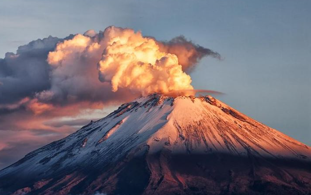 Возможное извержение Попокатепетля