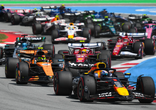 Авария в формуле 1 от первого лица