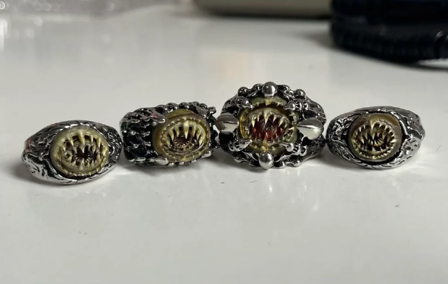 Кольца из кальмара