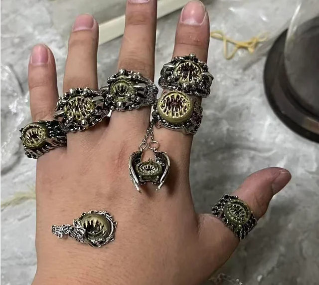 Кольца из кальмара