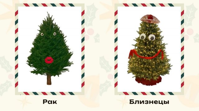 Астрологи показали елки для каждого знака Зодиака