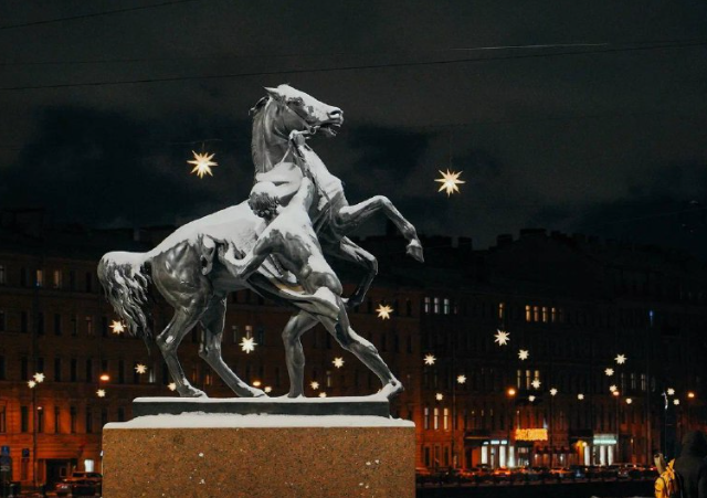 Новогодний Питер