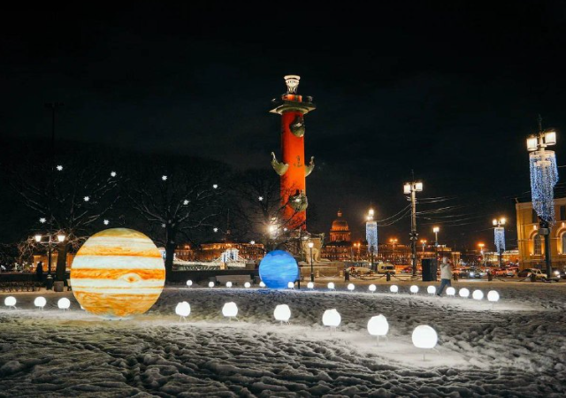 Новогодний Питер