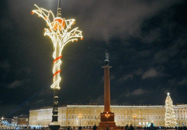 Новогодний Питер