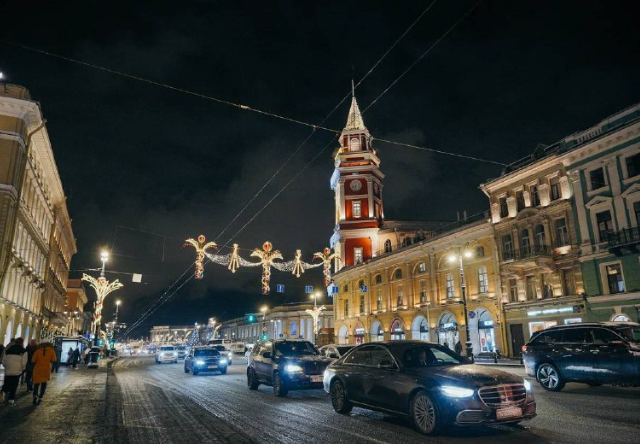 Новогодний Питер
