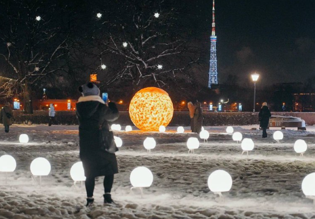 Новогодний Питер