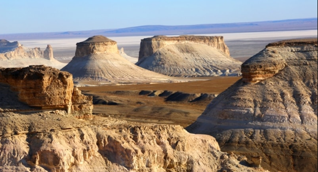 Плато Босжира в Казахстане