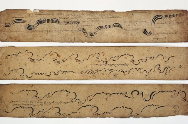 Тибетские музыкальные нотации