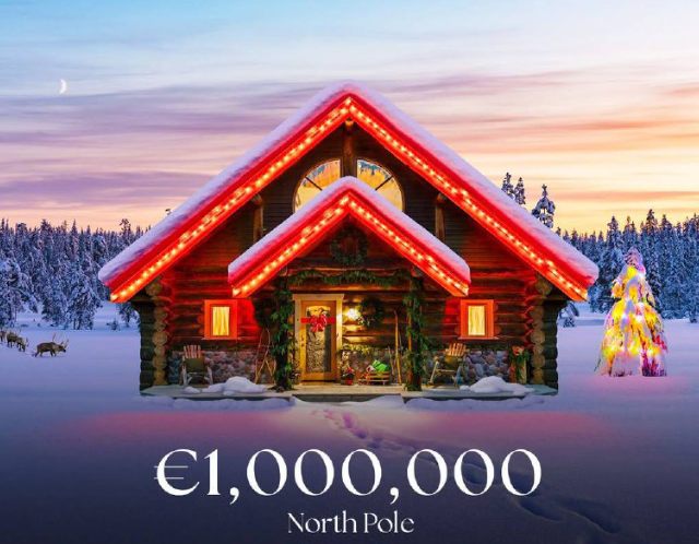 Дом Санта-Клауса на Северном полюсе
