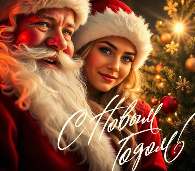 красивые открытки на новый год 2026