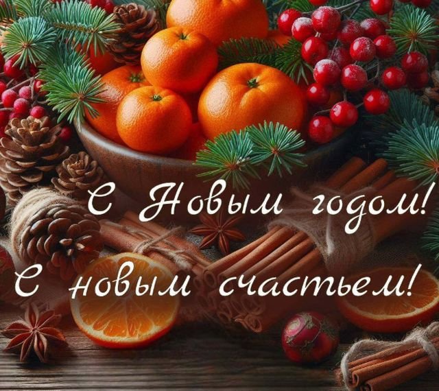 открытки на новый год 2026