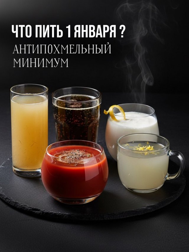Лучшие антипохмельные напитки показал московский шеф-повар