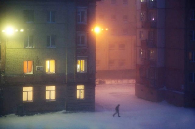 Город Норильск глазами французского фотографа Кристофа Макро