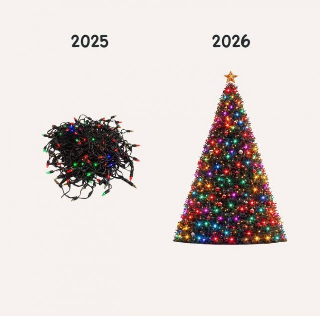 Новогодние мемы 2026