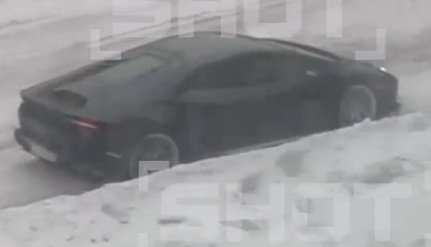 "Ламба" и московский снегопад