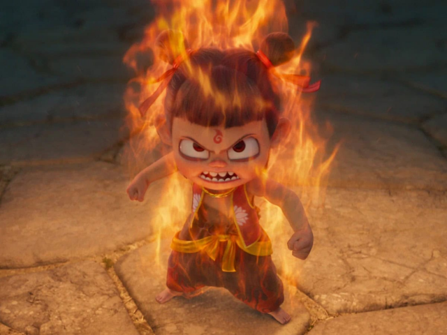 1 место — Нэчжа побеждает Царя драконов (Китай)