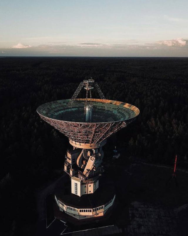 Легендарный советский радиотелескоп
