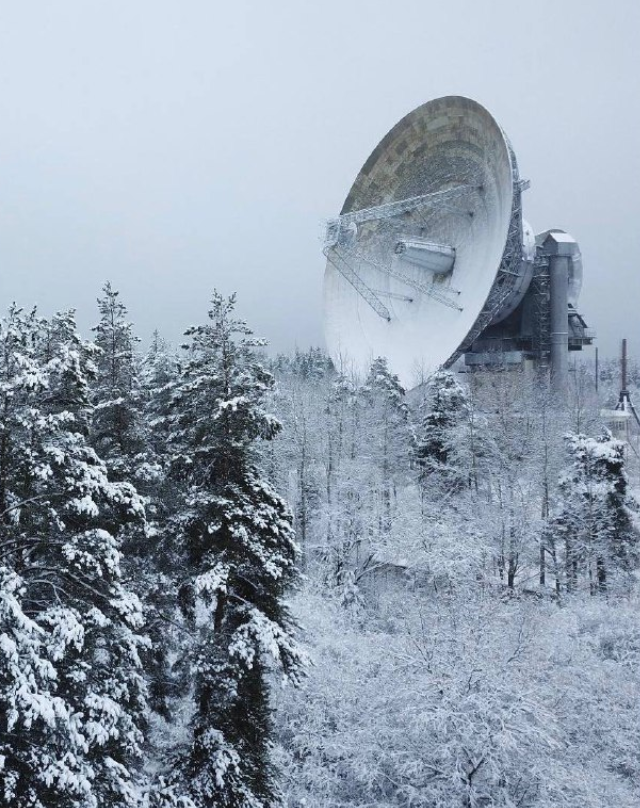 Легендарный советский радиотелескоп