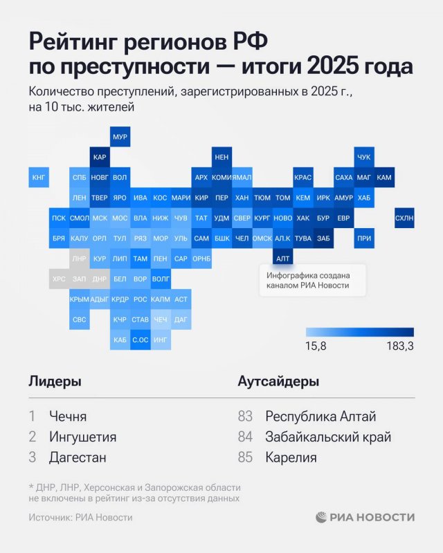 Как регион России стал самым безопасным
