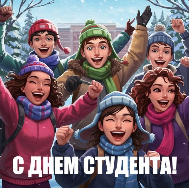 открытки на день студента