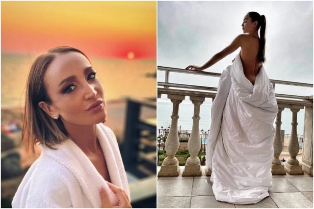 Ольга Бузова арендовала парк для ужина в Крыму и радовалась лебедям