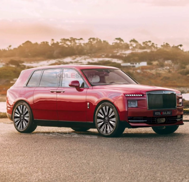 Рендеры нового Rolls-Royce Cullinan
