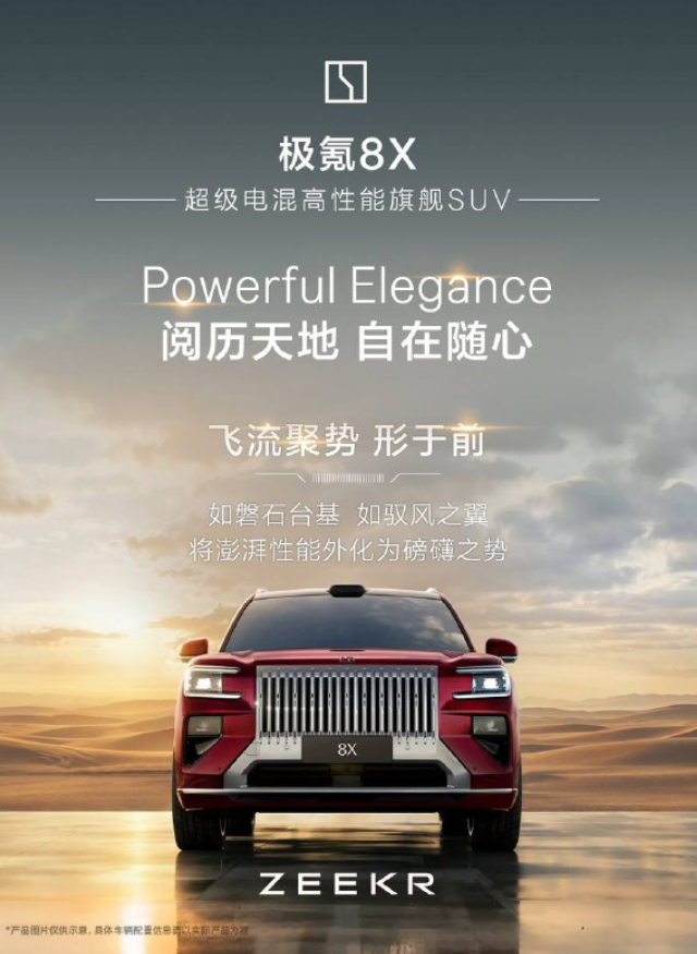 Новый Zeekr 8X