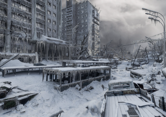 Таймлапс снега на Камчатке