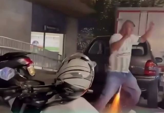 фейл с фейерверком