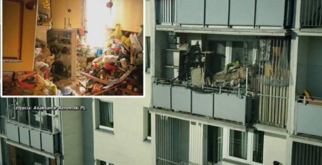 Поляк спит в машине из за бардака в квартире