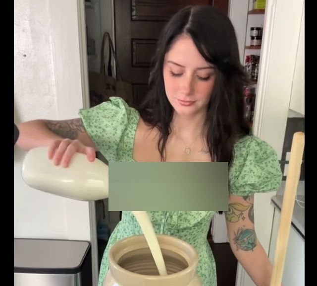 домашнее сливочное масло