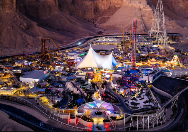 Новый парк развлечения в Саудовской Аравии
