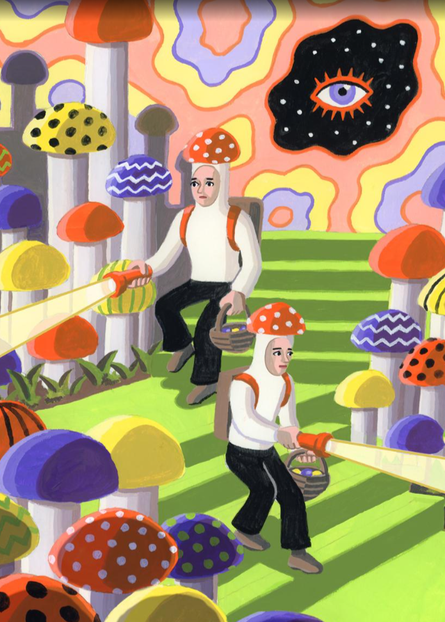 Популярный японский художник