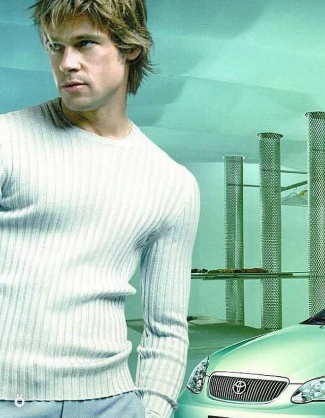 Бред Питт Участвовал в необычной рекламе