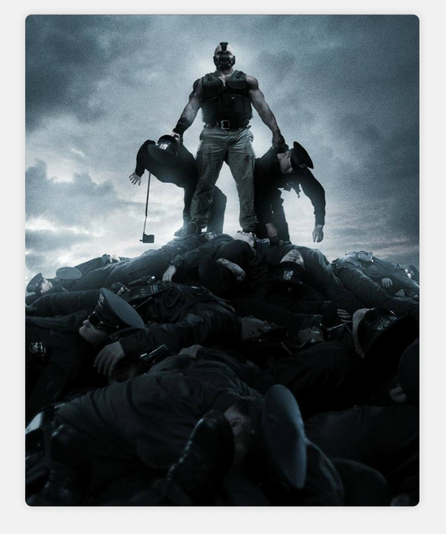 Неиспользованные постеры к «Тёмному рыцарю: Возрождение легенды