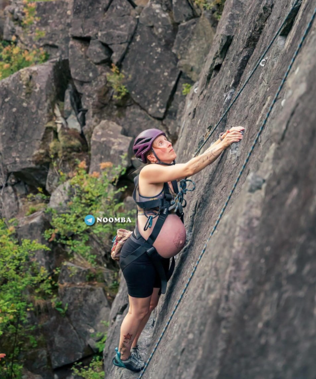 Скалолазание с ребенком
